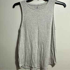 Gray Relaxed Sleeveless Muscle Tee (521)